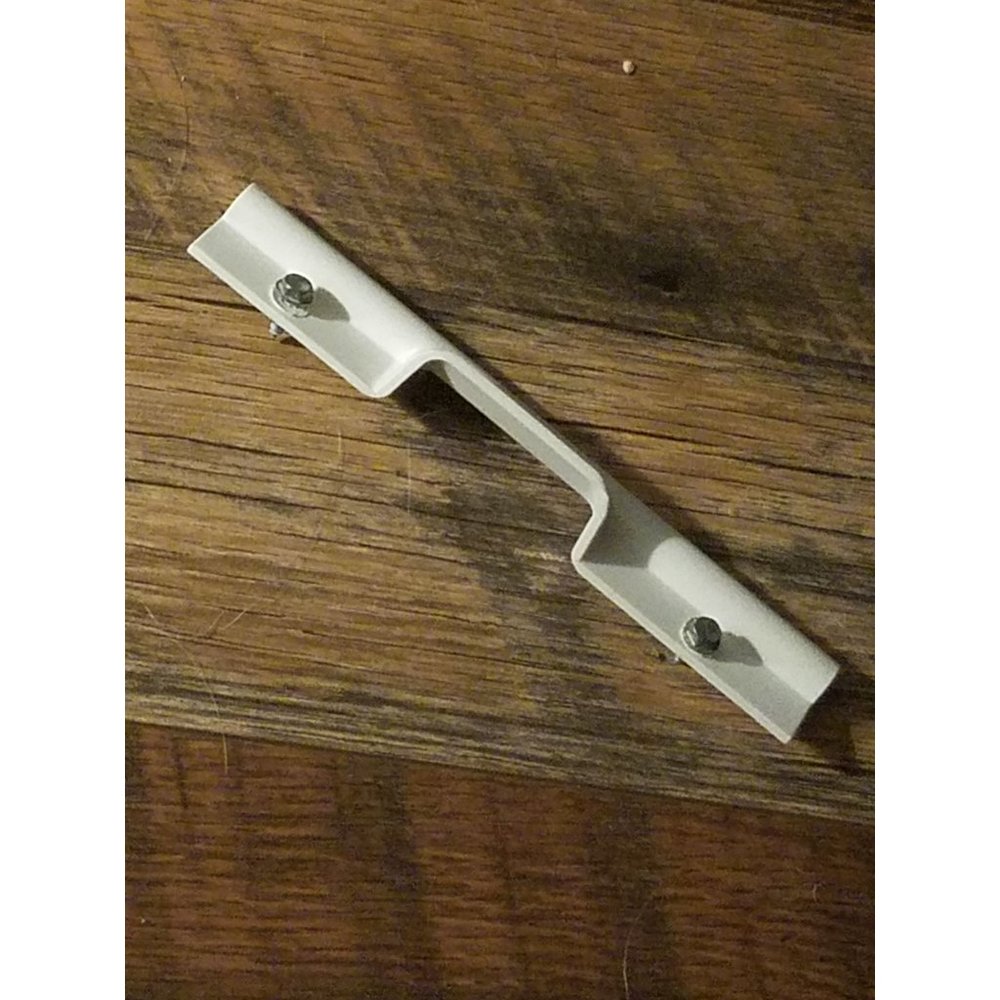 Icemaker Wiring Tunnel Cover White 2 Screws Whirlpool Kenmore Amana 10187501